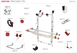 Carry-bike Mercedes Vito 02093-05-