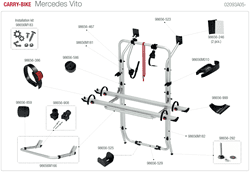 Carry-bike Mercedes Vito 02093A05-