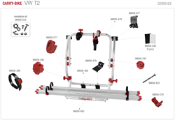 Carry-bike VW T2 02093-63-