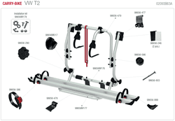 Carry-bike VW T2 02093B63A