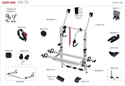 Carry-bike VW T4 02094-18A