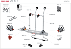 Carry-bike VW T4 D 02093T01-