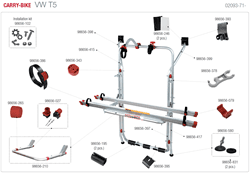 Carry-bike VW T5 02093-71-