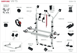 Carry-bike VW T5 02094-17A