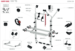 Carry-bike VW T6 02094-20A