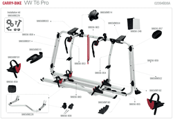 Carry-bike VW T6 Pro 02094B08A