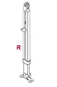 Right Support Leg F65 S 260/290 | 98667-02A